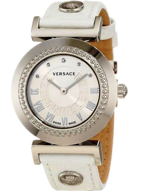 leather women versace watch|women's versace watches.